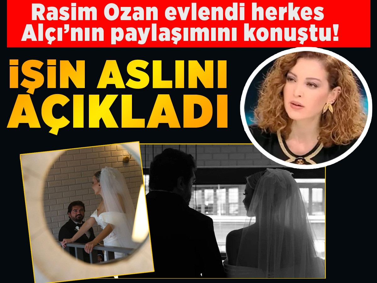 Rasim Ozan evlendi, herkes Nagehan Alçı'nın paylaşımını konuştu! 'Avukat' gerçeğini açıkladı
