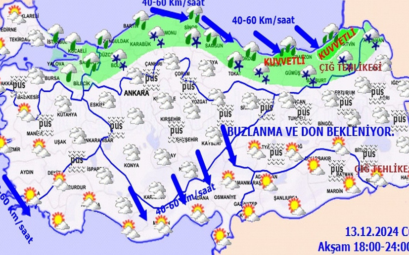 Peş Peşe Uyarı Geldi! Kar, Yağmur, Çığ Bir Arada Geliyor