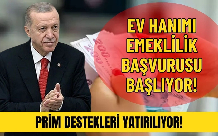 Ev Hanımlarına Emeklilik Müjdesi! Devlet 3'te 1 Prim Desteği Veriyor