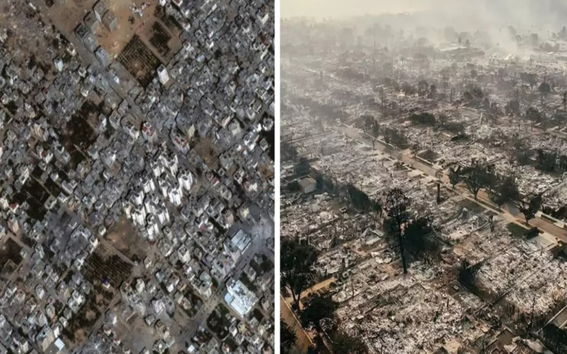 Los Angeles’ı Yıkan Yangın Felaketi: Gazze’yi Hatırlatan Görüntüler