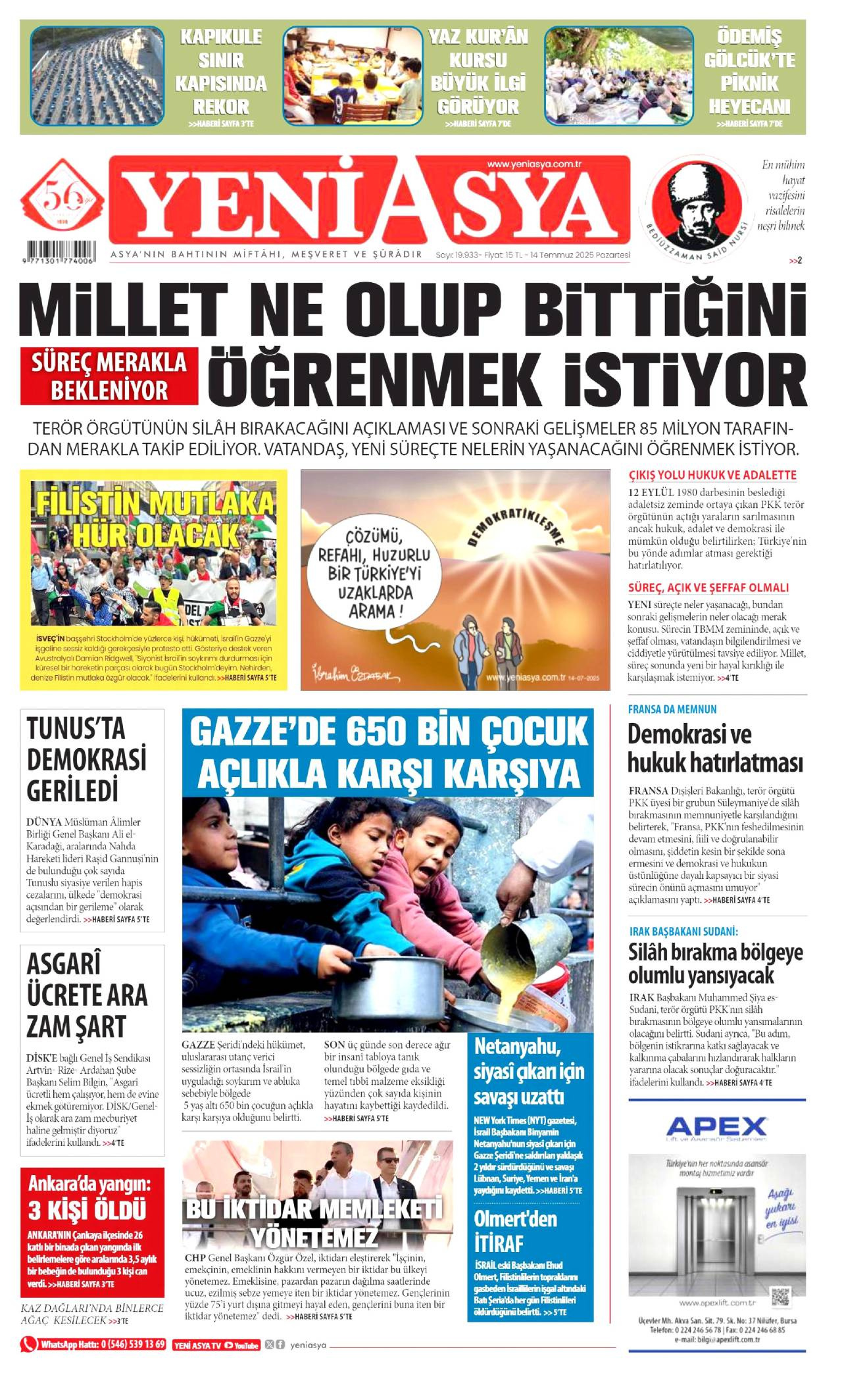 Yeni Asya Gazetesi
